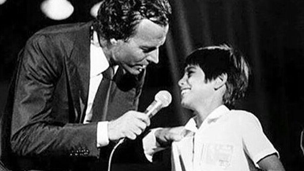 Julio Iglesias e hijo