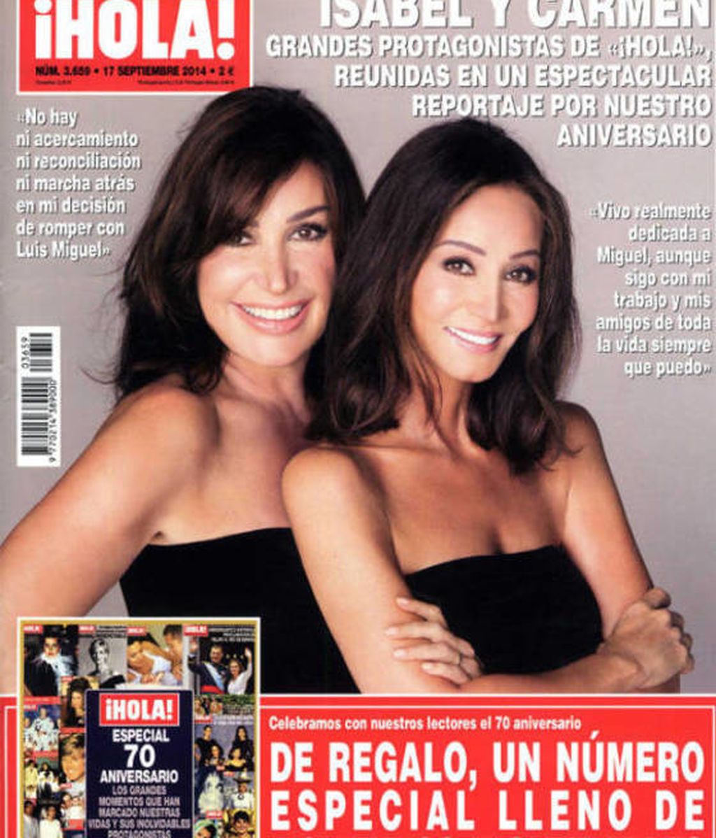 Isabel Preysler y Carmen Martínez-Bordiú