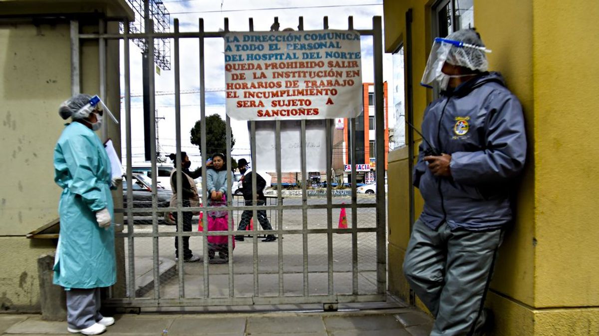 El sector sanitario de Bolivia se pone en huelga contra la Ley de Emergencia Sanitaria de Arce El sector sanitario de Bolivia se pone en huelga contra la Ley de Emergencia Sanitaria de Arce