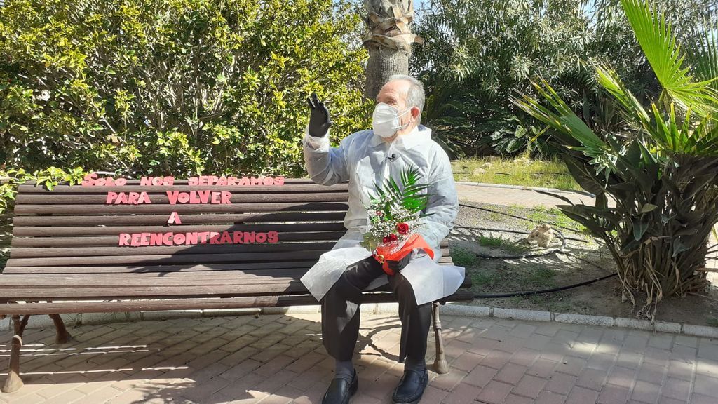 Paco y Concha, un año separados por la pandemia