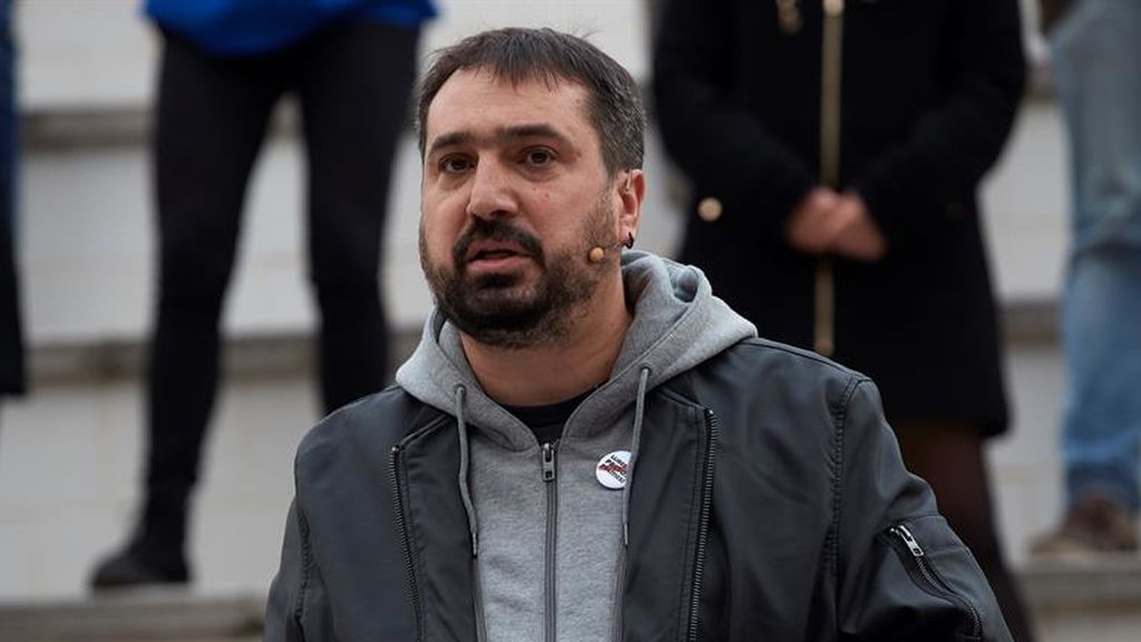 El candidato de la CUP por Girona, Dani Cornellà, herido en la protesta por Hasel El candidato de la CUP por Girona, Dani Cornellà, herido en la protesta por Hasel