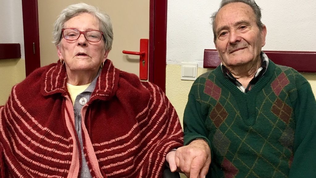 Paco y Concha, un año separados por la pandemia