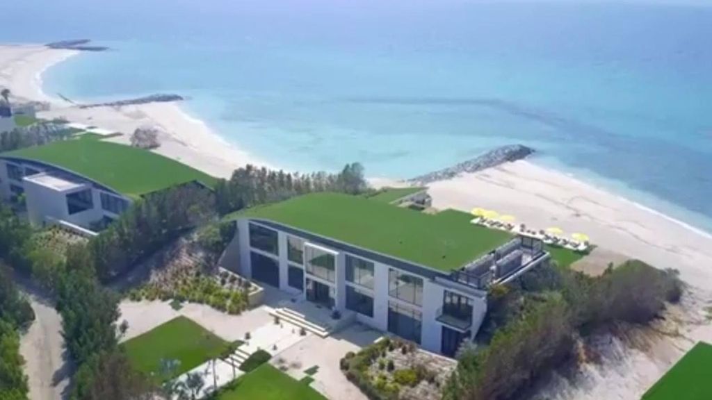 Así es la lujosa casa del rey emérito en Abu Dabi