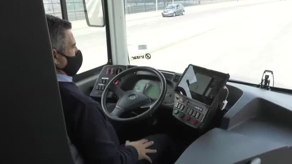 Comienza a circular por Málaga el primer autobús autónomo de gran capacidad