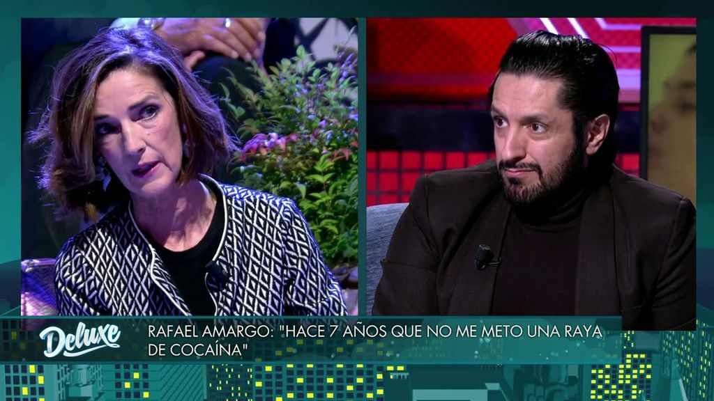 Rafael Amargo confiesa el consumo de "otras sustancias"