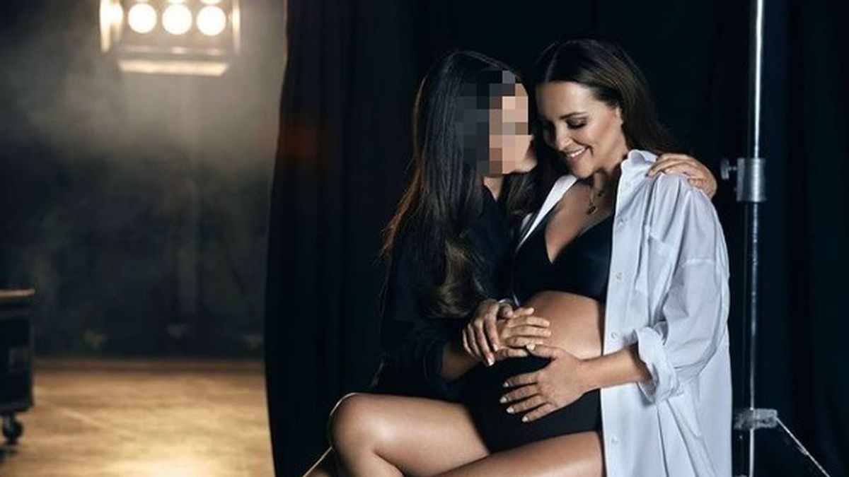 Paula Echevarría comparte una emotiva fotografía de su embarazo junto a su hija Daniela