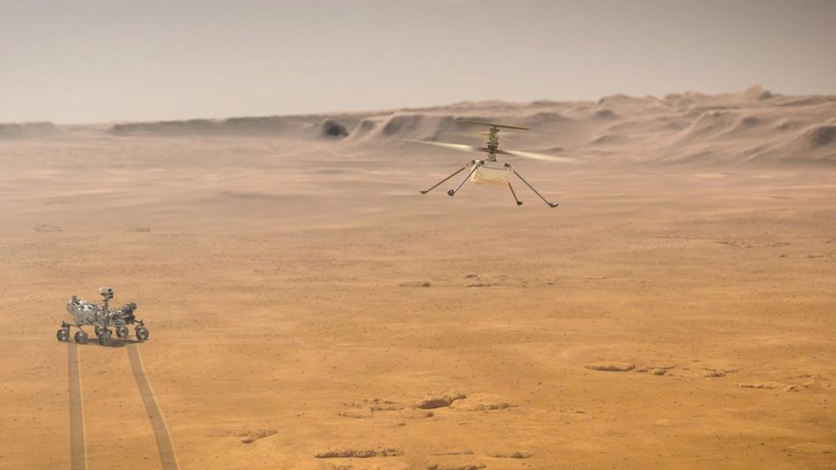 ¡El Ingenuity funciona! La NASA consigue comunicarse con el helicóptero aterrizado en Marte
