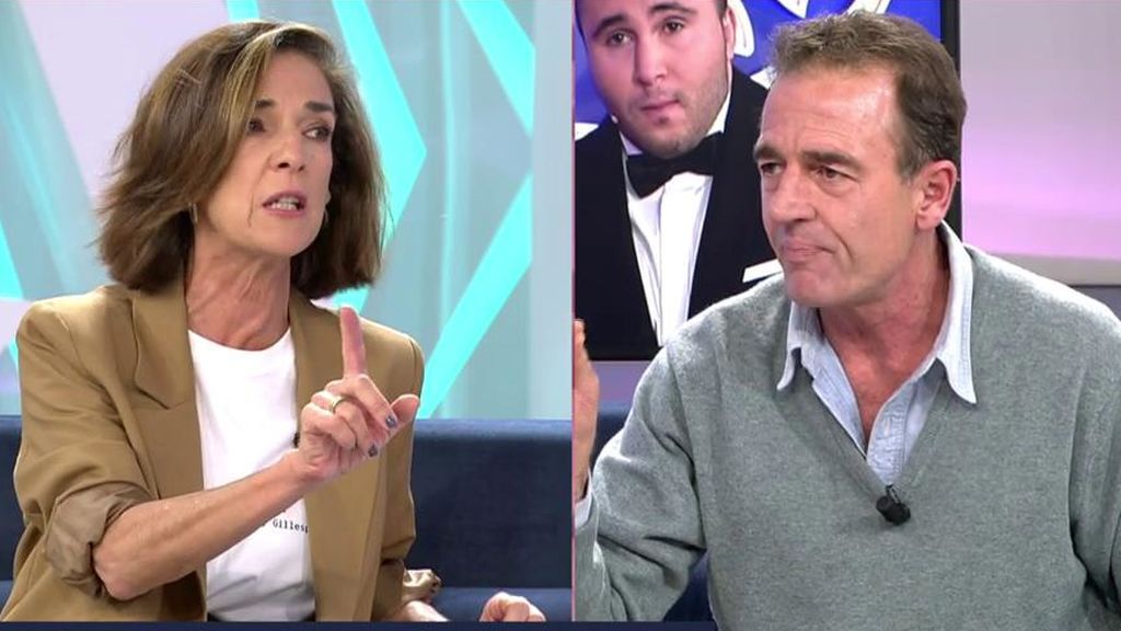 La discusión entre Paloma García Pelayo y Lequio en directo