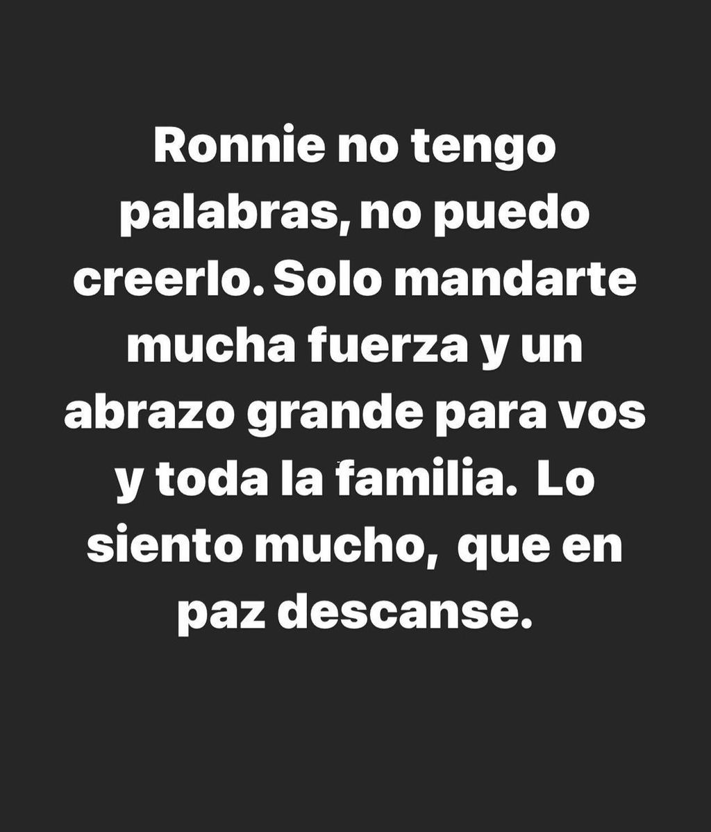 Messi le dio el pésame a Ronaldinho.