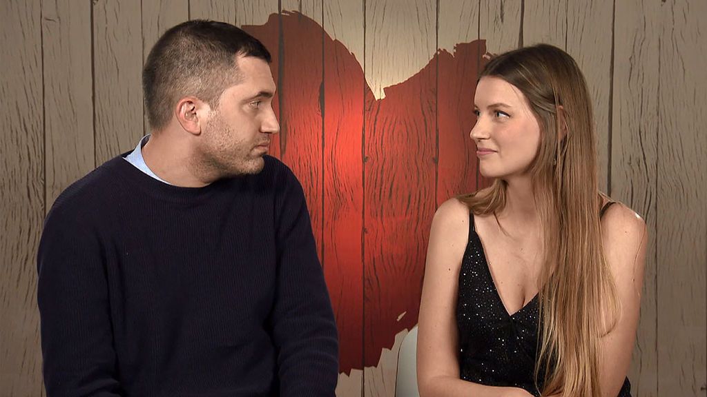 Adriana y Alfredo en el programa 'First Dates'