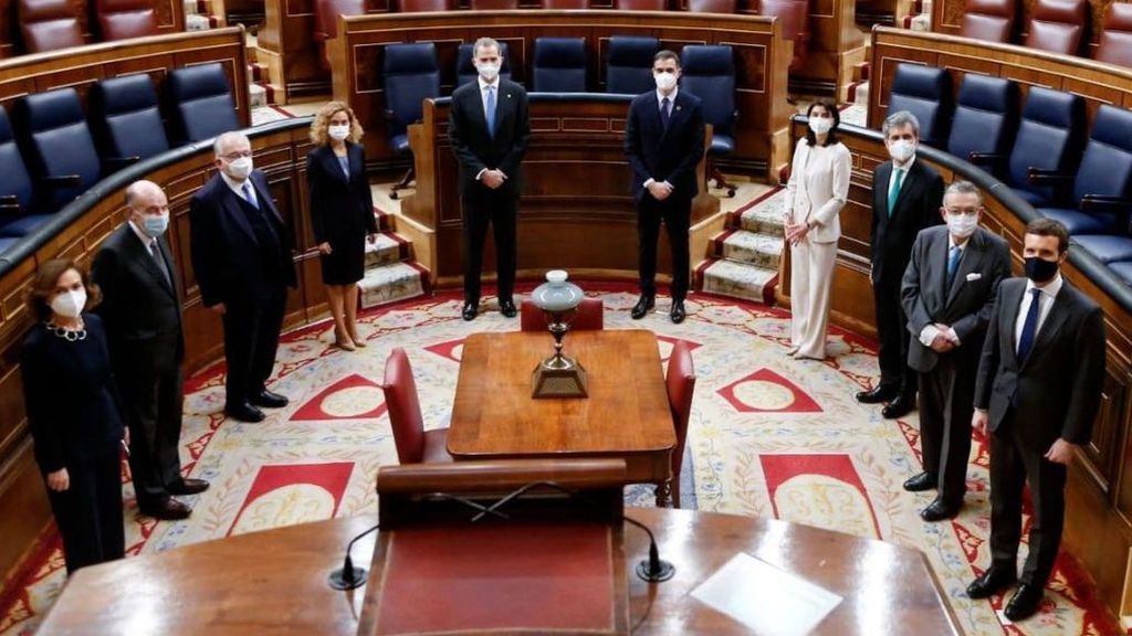 Aniversario del 23-F en el Congreso: Batet defiende el papel del rey Juan Carlos