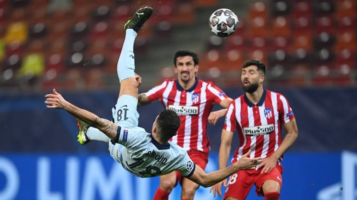 El Atleti cae derrotado ante el Chelsea en Bucarest (0-1)