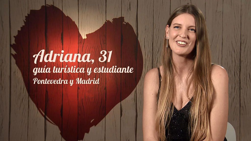 Adriana en el programa 'First Dates'