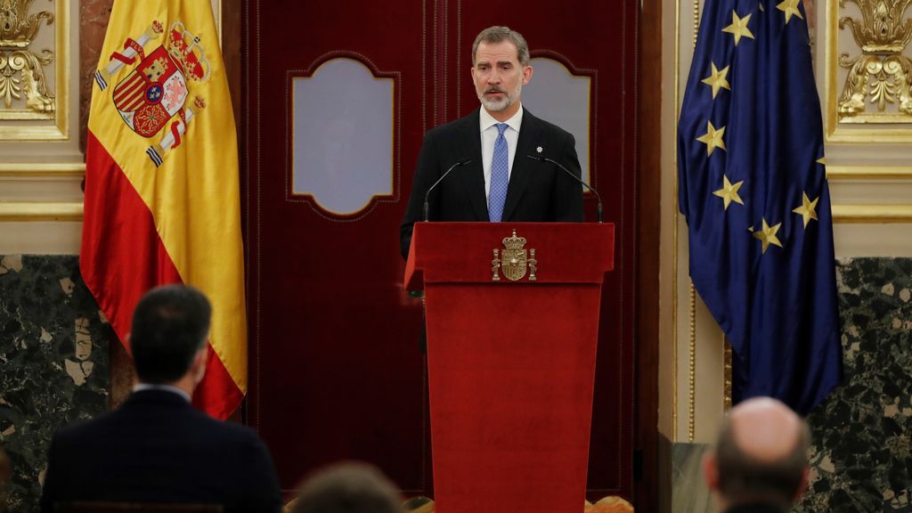 Felipe VI destaca la “firmeza y autoridad determinantes” de su padre el 23F