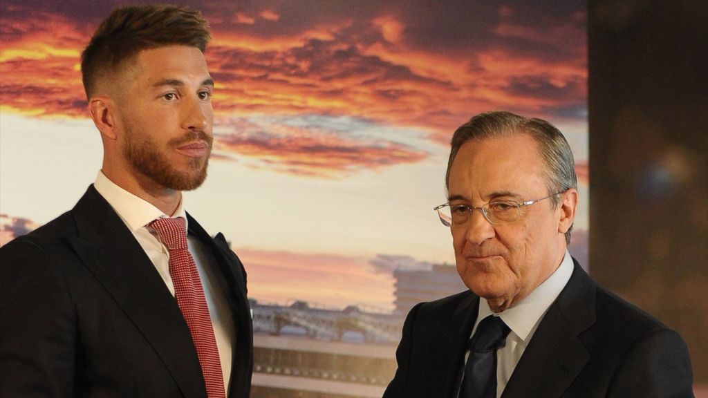 Sergio Ramos y Florentino Pérez siguen sin llegar a un acuerdo.
