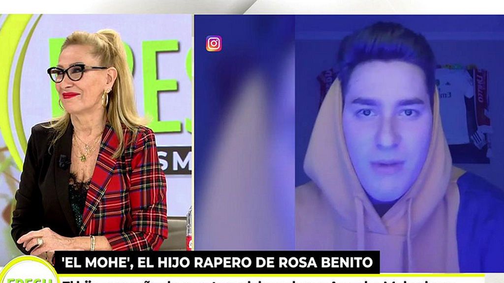 Rosa Benito, sobre su hijo rapero ‘El Mohe’:“No quiere que vaya a sus conciertos"