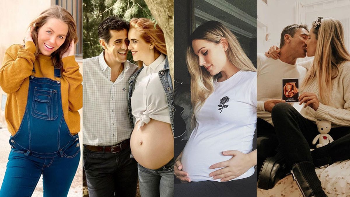 Anabel Pantoja no está embarazada, pero ellas sí: desde Edurne hasta Ivana Icardi, las famosas de Telecinco que darán a luz este año