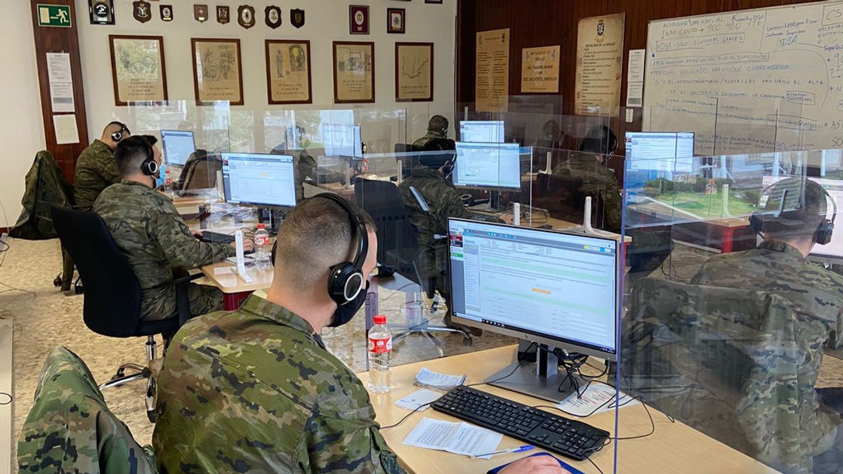 120 militares trabajan como rastreadores en la base de la BRILAT en Pontevedra 120 militares trabajan como rastreadores en la base de la BRILAT en Pontevedra
