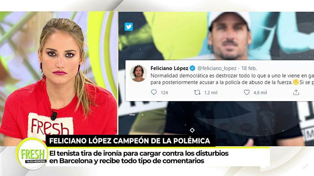 Alba saca bola sobre los polémicos tuits de Feliciano López: "Lo que hace no es tenis, es arrastrarse por los torneos"