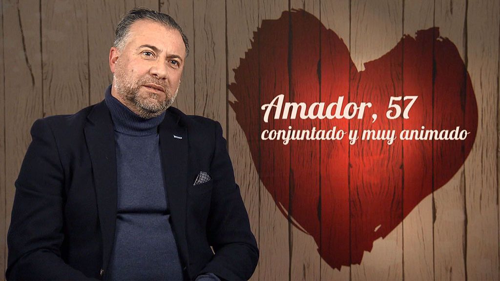Amador en el programa 'First Dates'