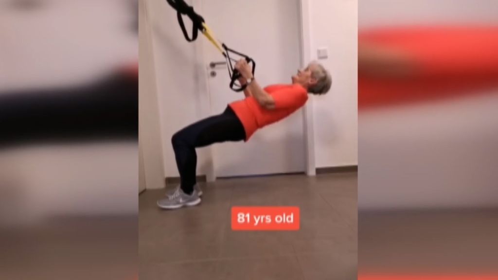 Erika, la "abu-fitness" que se ha convertido en una estrella de TikTok a sus 81 años