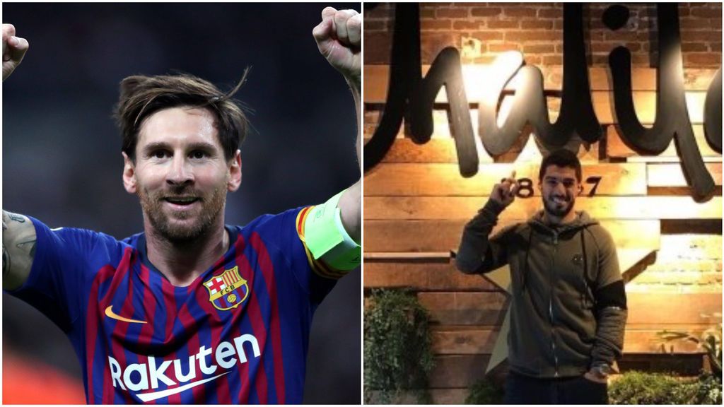 Messi 'se olvida' de su amistad con Luis Suárez y le hace la competencia poniendo un bar a 100 metros del de su amigo