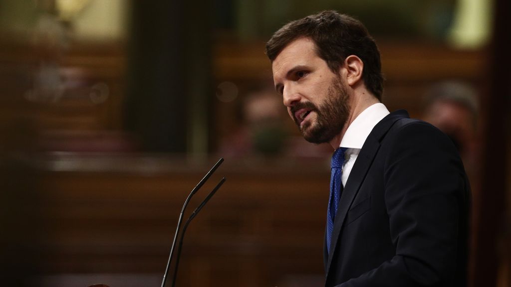Pablo Casado, en el Congreso Pablo Casado, en el Congreso