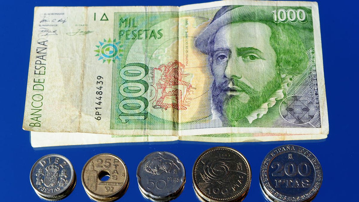 Los españoles se aferran a sus pesetas: apenas se han desecho de 10 millones desde septiembre Los españoles se aferran a sus pesetas: apenas se han desecho de 10 millones desde septiembre