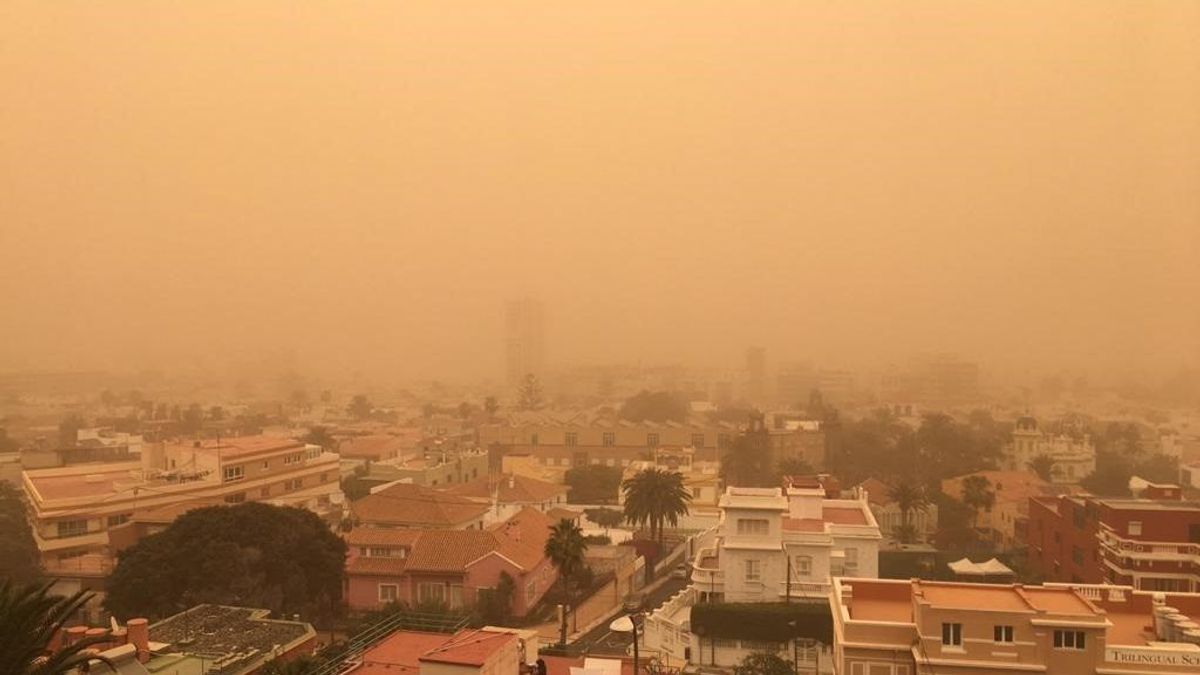 Una enorme masa de polvo sahariano invadirá España en el comienzo de marzo 2021