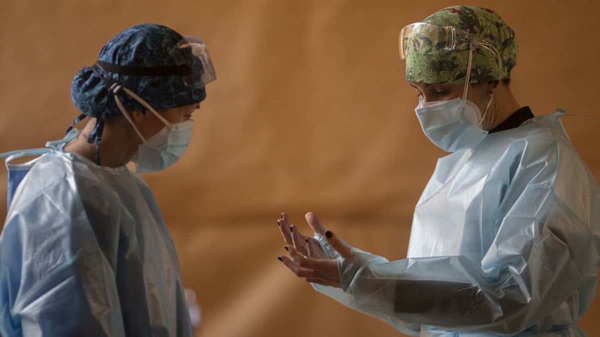 Madrid desciende de los 2.000 hospitalizados por coronavirus Madrid desciende de los 2.000 hospitalizados por coronavirus
