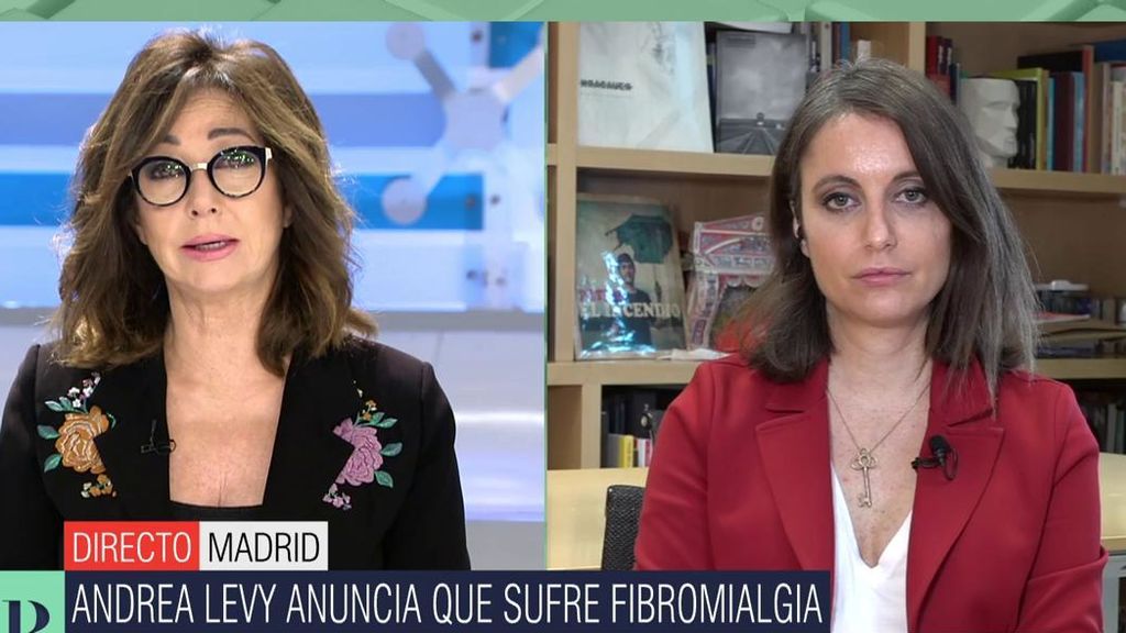 Andrea Levy cuenta los detalles de la enfermedad fibromialgia que padece