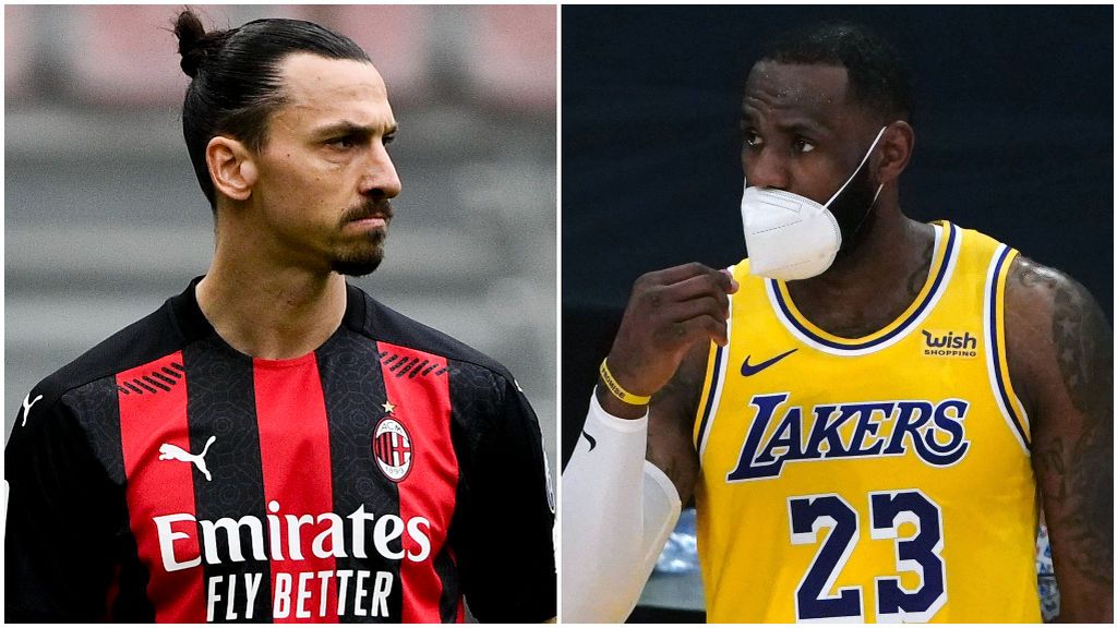 Ibrahimovic criticó a LeBron James.