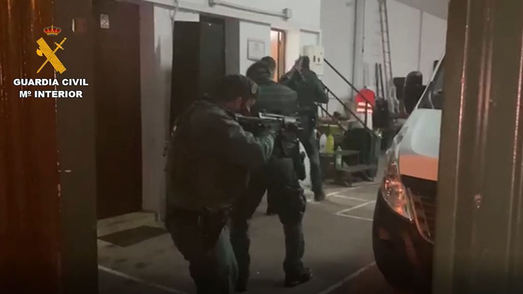 Operación antidroga en Málaga
