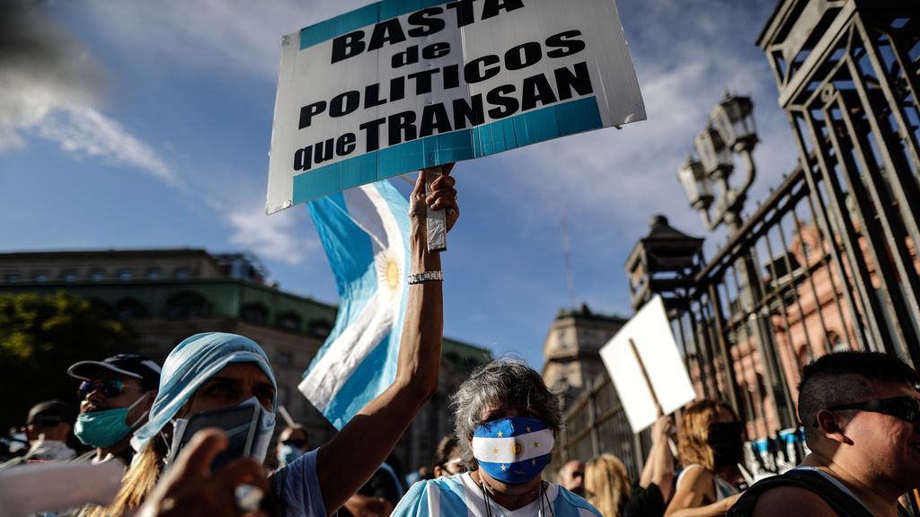 Manifestaciones en Argentina
