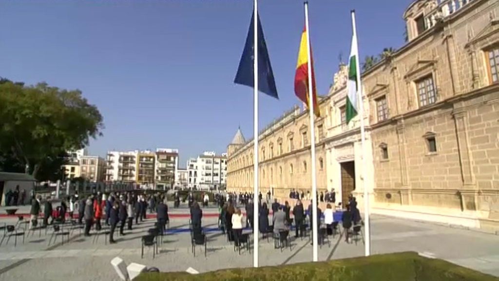 Día de Andalucía: los actos arrancan con un homenaje a las víctimas del coronavirus