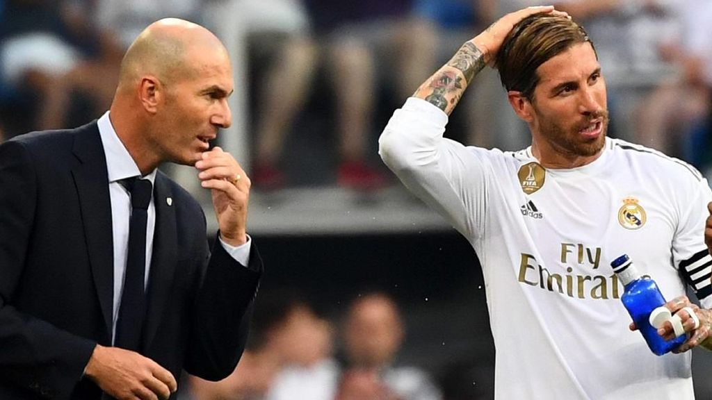 Zidane vuelve a remar a favor de obra con la renovación de Ramos: "Quiero que se arregle lo antes posible"