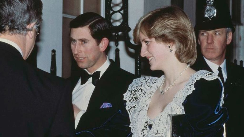 Carlos de Inglaterra y la princesa Diana