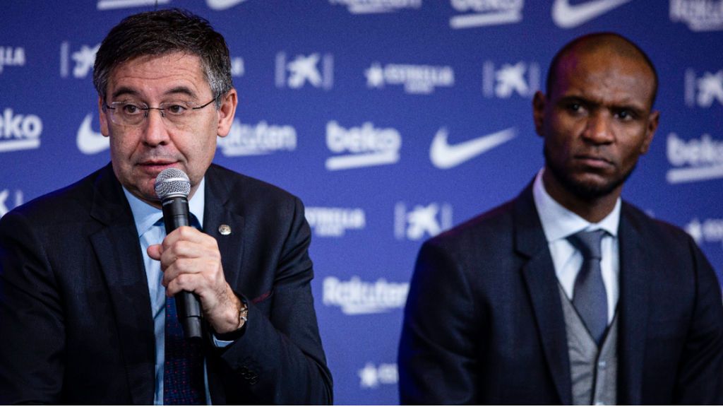 Bartomeu y Eric Abidal