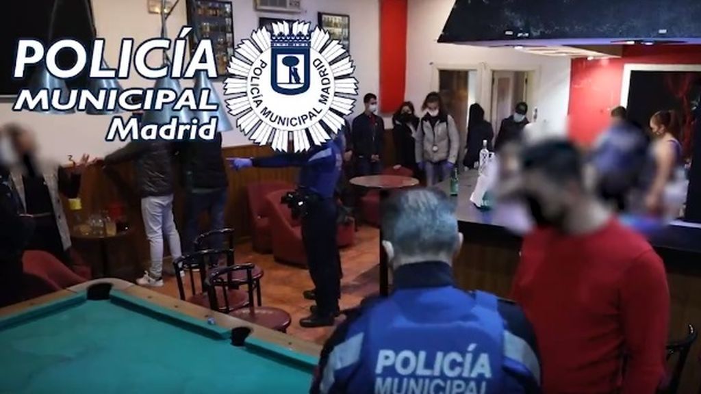 Policía Municipal detecta 442 fiestas ilegales este fin de semana e impone 70.000 multas desde octubre en Madrid