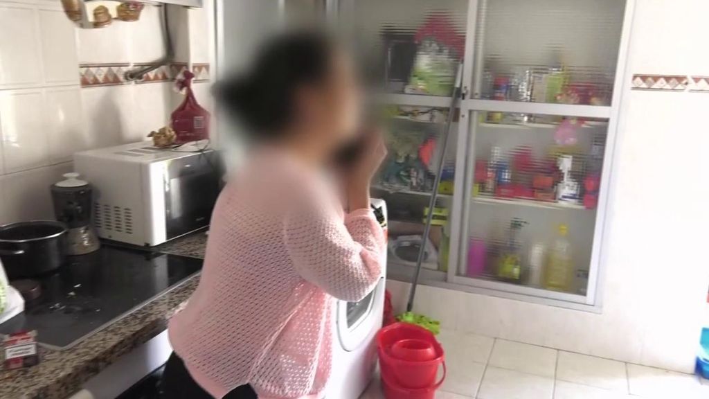 El momento en el que la madre se entera que han detenido al agresor de su hija