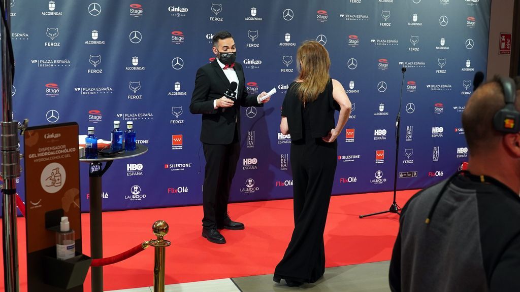 La alfombra roja de los Feroz 2021 ha cumplido con todas las normas de seguridad