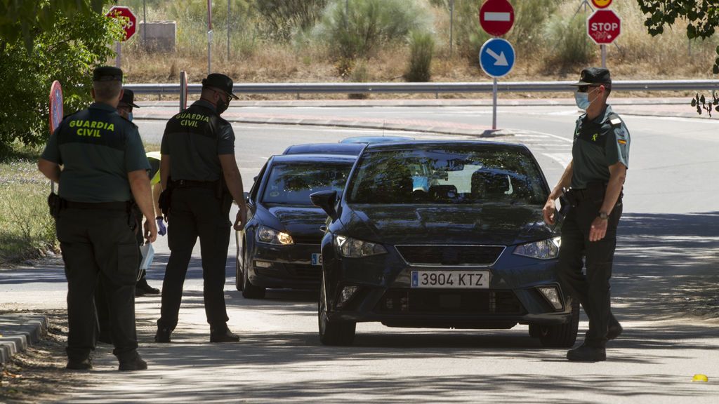 Control de la Guardia Civil