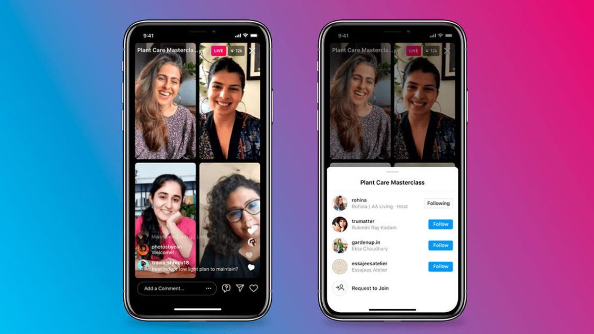 Instagram lanza Live Rooms para hacer directos de hasta cuatro personas a la vez