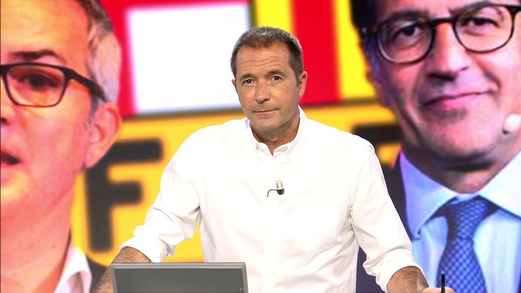 Manu Carreño, en un momento del programa.