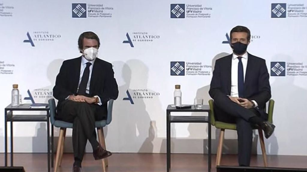 En directo: Aznar y Casado en el 25 aniversario de la victoria del PP En directo: Aznar y Casado en el 25 aniversario de la victoria del PP