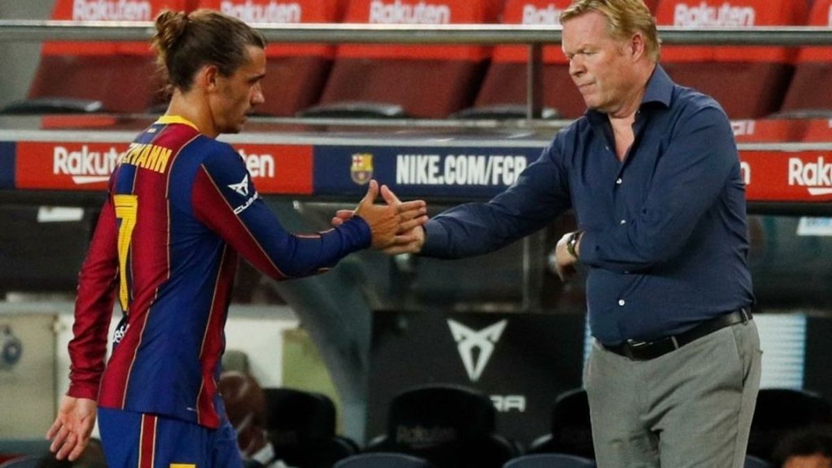Griezmann, el gran perjudicado del nuevo sistema de Koeman Griezmann, el gran perjudicado del nuevo sistema de Koeman