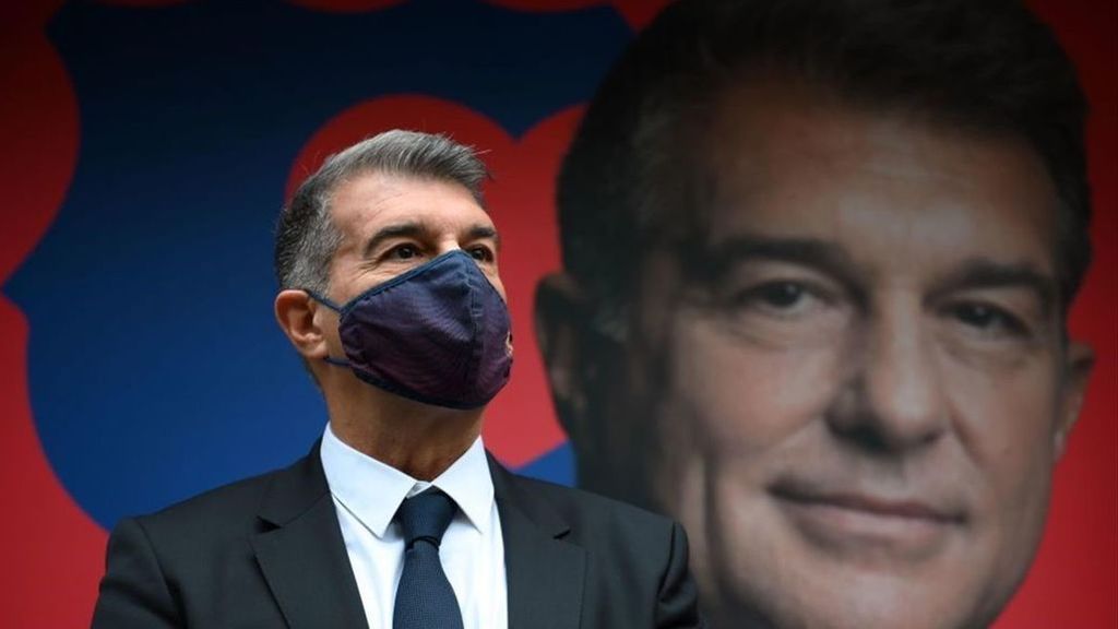 Laporta desvela el futuro de Messi en el Barça