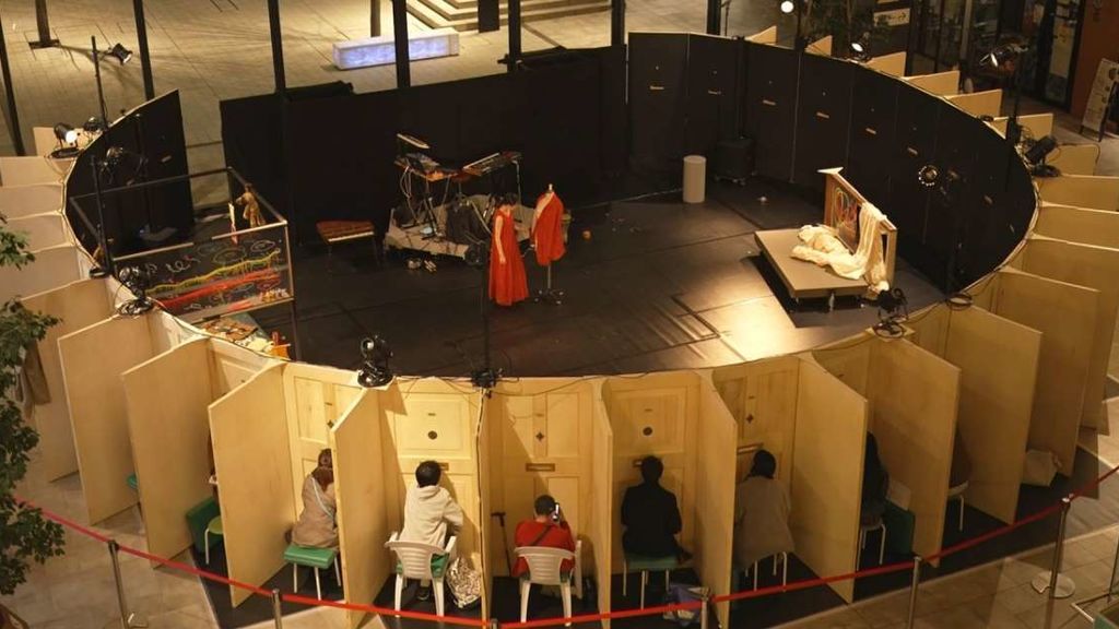 Danza por la mirilla, la manera de ver cultura segura en Japón