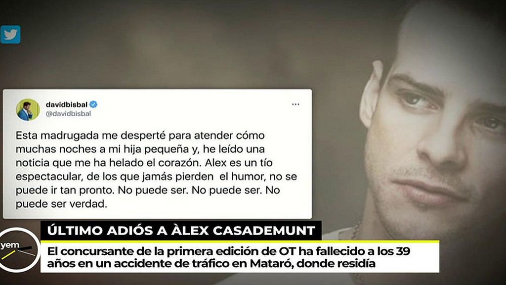 El último adiós a Álex Casademunt: Sus amigos no se lo pueden creer