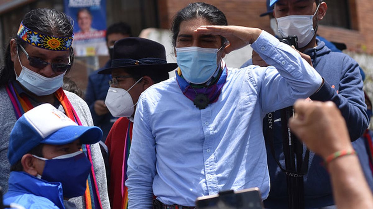 Yaku Pérez se queda fuera de la segunda vuelta en las elecciones en Ecuador Yaku Pérez se queda fuera de la segunda vuelta en las elecciones en Ecuador